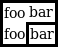 Table with two omitted borders